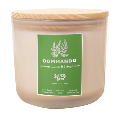 Commando 2-Wick Candle