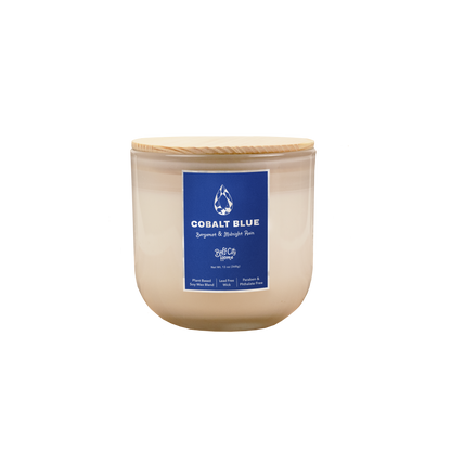 Cobalt Blue 2-Wick Candle