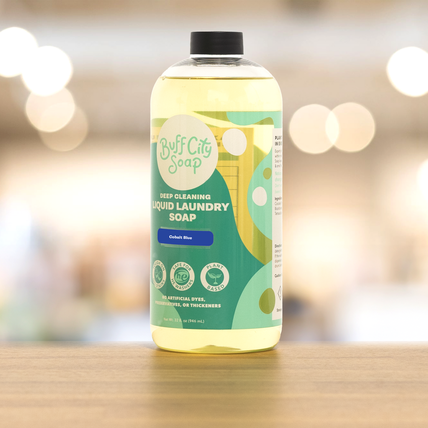 Cobalt Blue Liquid Laundry Soap