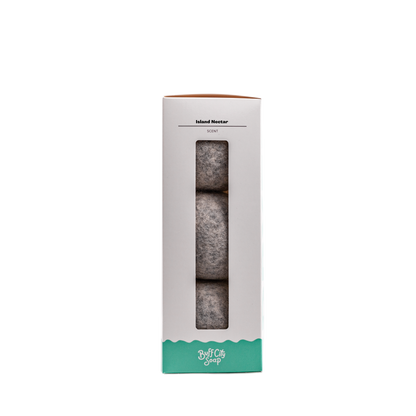 Island Nectar Wool Dryer Balls (Set of 3)