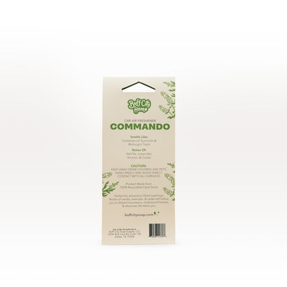 Commando Car Air Freshener
