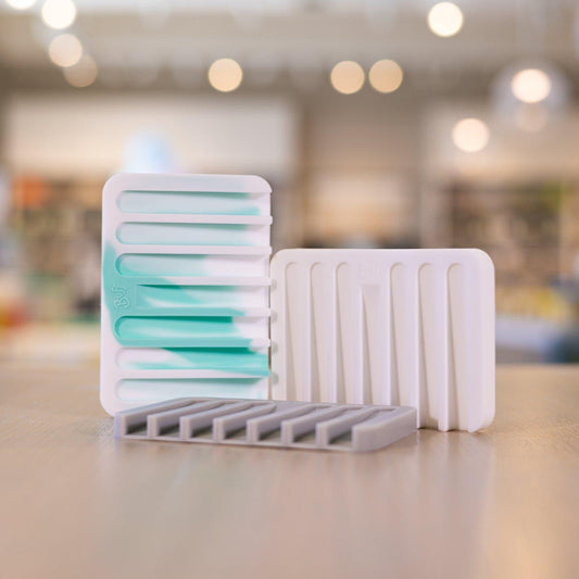 White Silicone Soap Dish