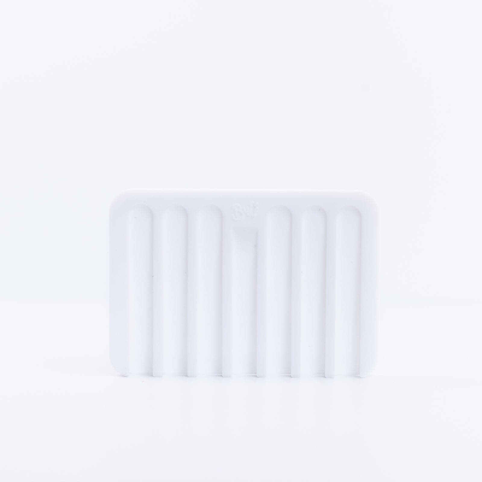 White Silicone Soap Dish
