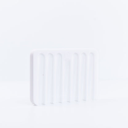 White Silicone Soap Dish