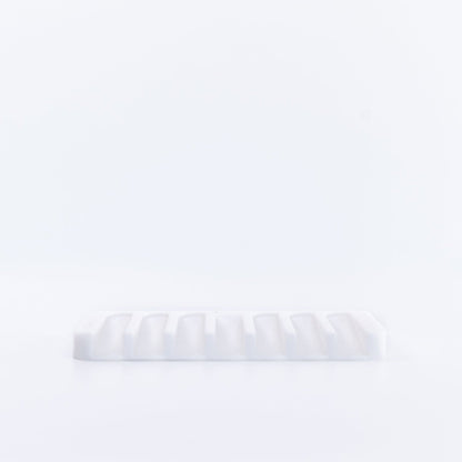 White Silicone Soap Dish